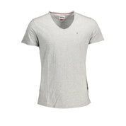 Grigio Cotton Male T-Shirt