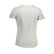 Grigio Cotton Male T-Shirt