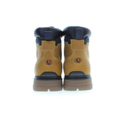 Beige Polyester Men Boot