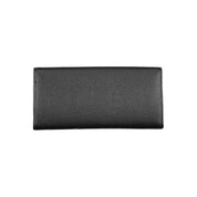 Black Polyurethane Women Wallet