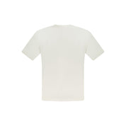 White Cotton Men T-Shirt