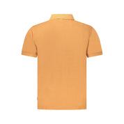 Arancione Cotton Men Polo