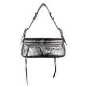 Gray Calfskin Handbag