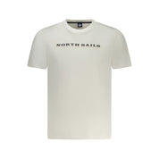 White Cotton Men T-Shirt