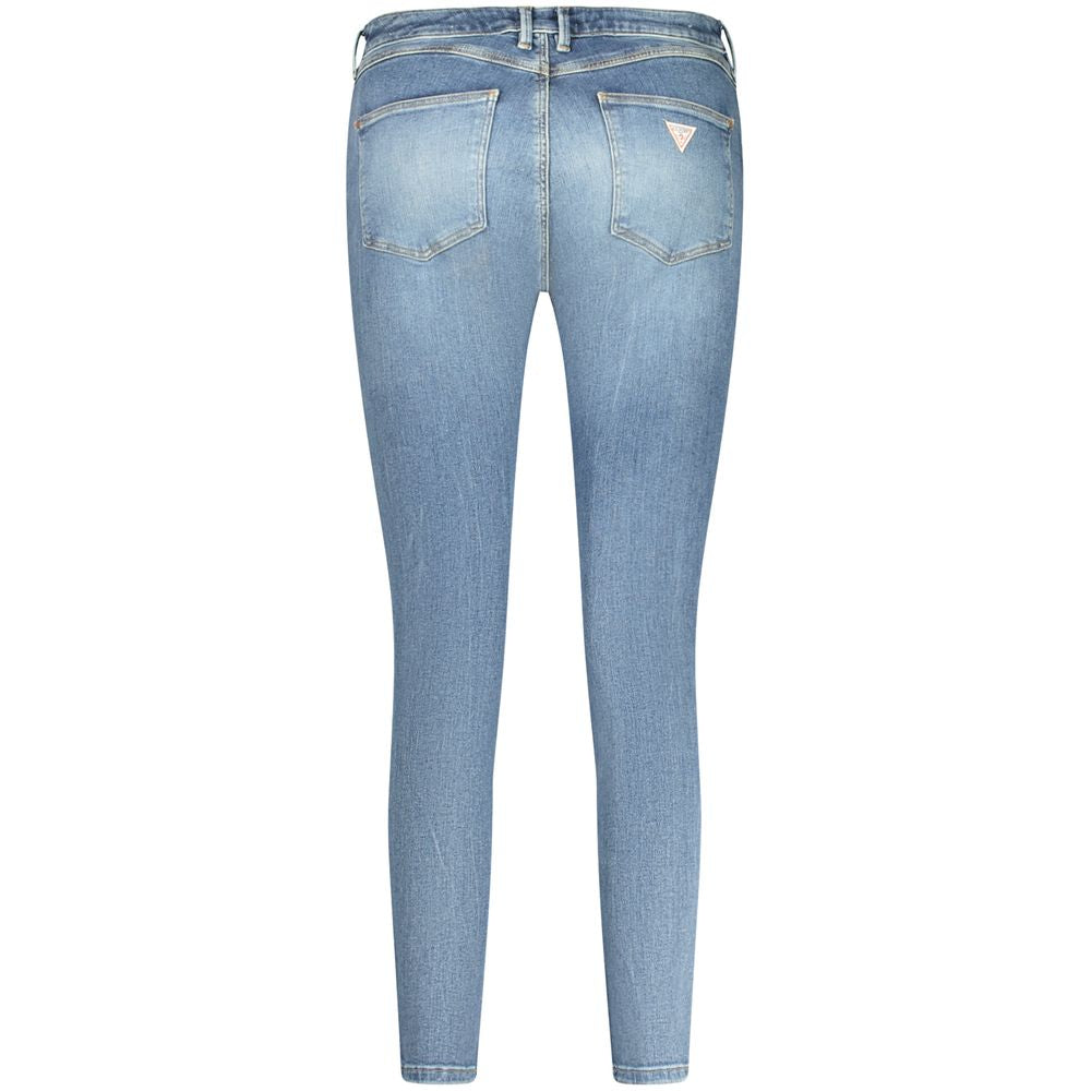 Blu Recycled Cotton Woman Jeans