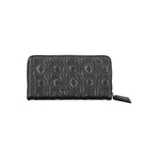 Nero Poliuretano Women Wallet