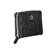 Nero Poliuretano Women Wallet