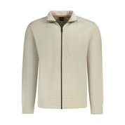 Beige Cotton Sweater