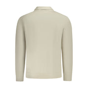 Beige Cotton Sweater