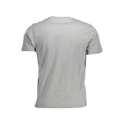 Grey Cotton Men's T-Shirt