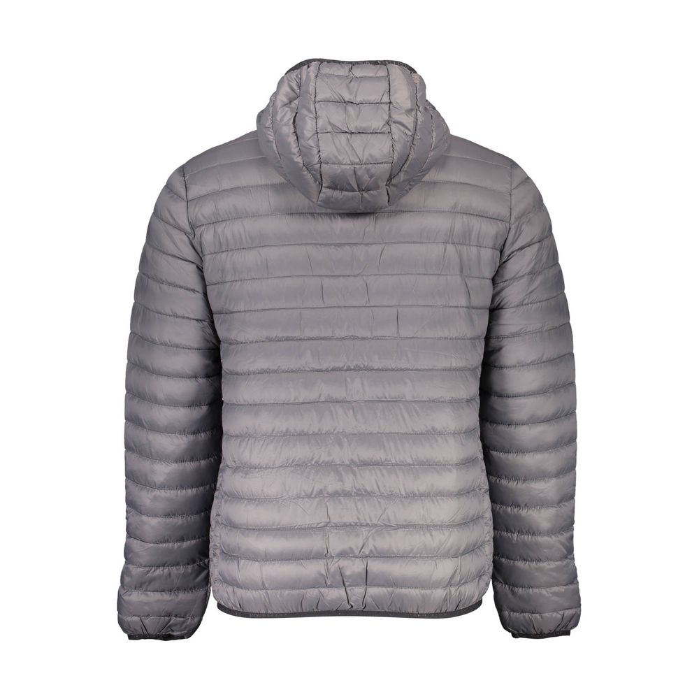 Grigio Polyamide Men's Jacket