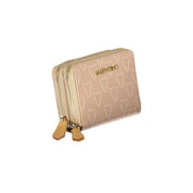 Beige Polyethylene Women Wallet