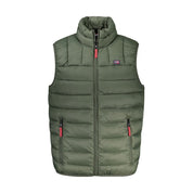 Green Polyamide Men Jacket