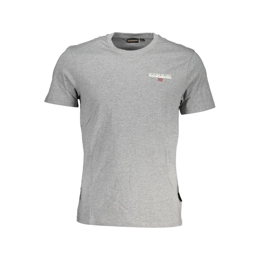 Grigio Cotton Mens T-Shirt