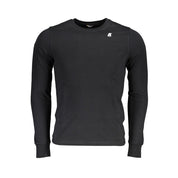 Black Cotton Men T-Shirt