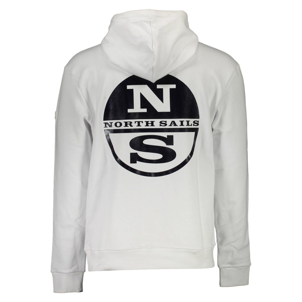 White Cotton Men's Sweater