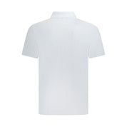 Light Blue Cotton Men Polo Shirt