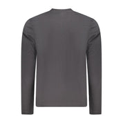 Black Cotton Men T-Shirt