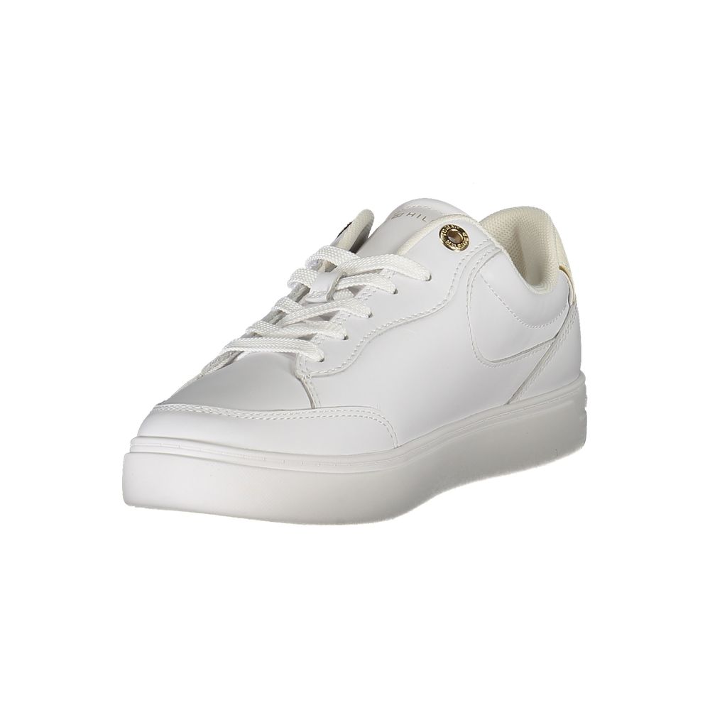 Ivory Polyurethane Women Sneaker