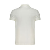 White Cotton Polo Shirt