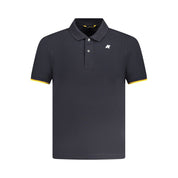Blue Cotton Polo Shirt
