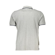 Brown Cotton Men Polo Shirt