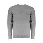 Brown Polyester Men Sweater