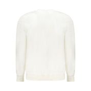 White Cotton Men Sweater