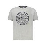 Grigio Cotton Mens T-Shirt