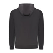 Black Cotton Men Sweater