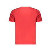 Red Cotton Men T-Shirt