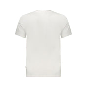 White Cotton Men T-Shirt