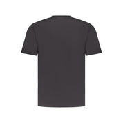 Black Cotton Men TShirt