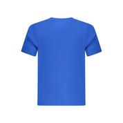 Blue Cotton Men TShirt