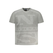Grigio Cotton Mens T-Shirt
