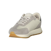 Grigio Polyurethane Men Sneaker