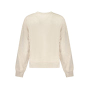 Beige Cotton Women Sweater
