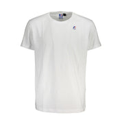 White Cotton Men T-Shirt