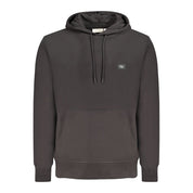 Black Cotton Men Sweater