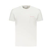 White Cotton Men T-Shirt