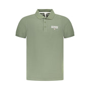Green Cotton Polo Shirt