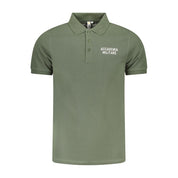 Green Cotton Polo Shirt