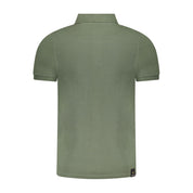 Green Cotton Polo Shirt