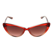 Burgundy Plastic Sunglasses
