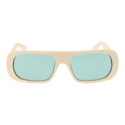 Beige Acetate Sunglasses