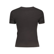 Black Cotton Tops & T-Shirt