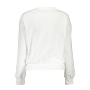 White Cotton Women Sweater