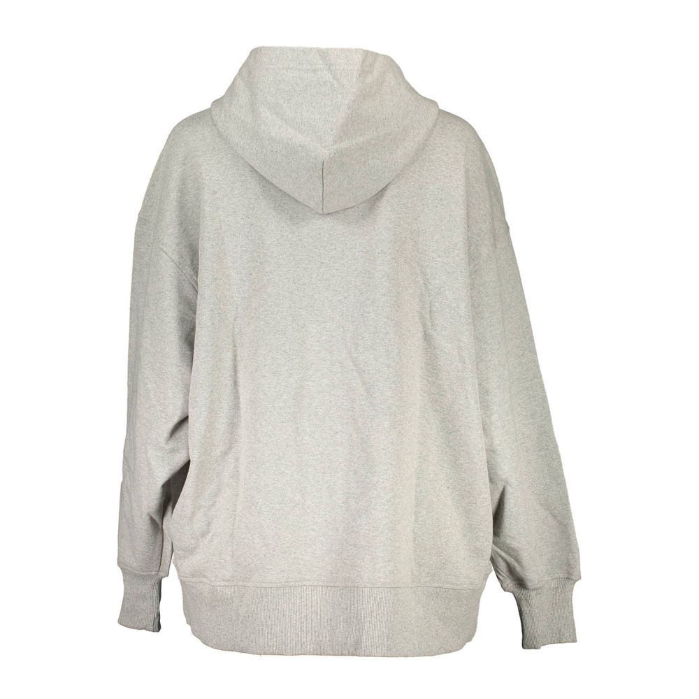 Grigio Recycled Cotton Donna Felpa