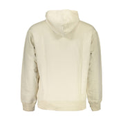 Beige Cotton Men Sweater