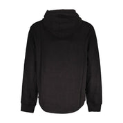Black Cotton Men Sweater
